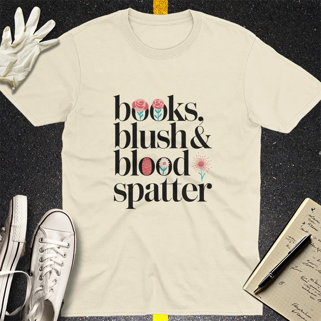 Crows Before Bros T-shirt - Natural