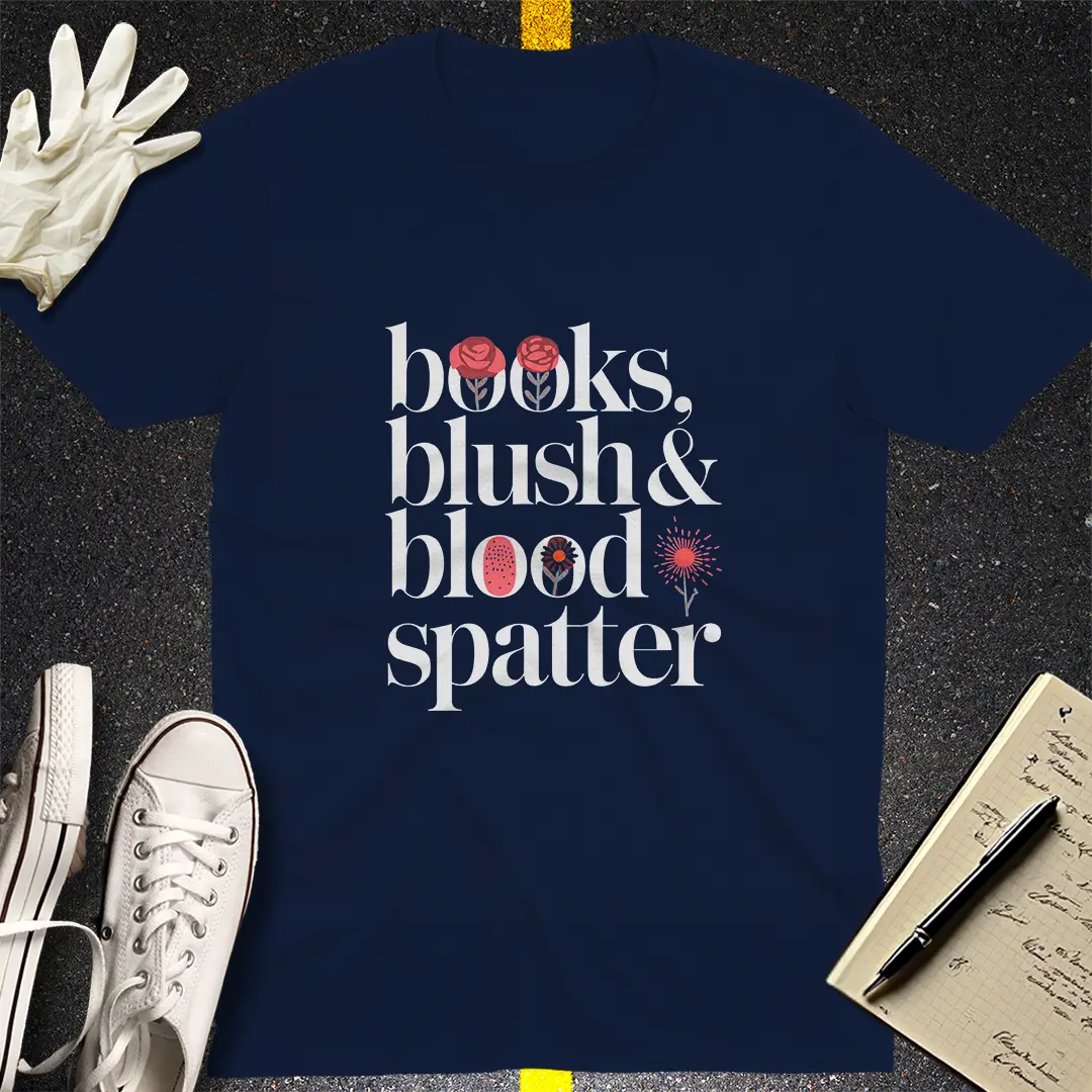 Crows Before Bros T-shirt - Navy