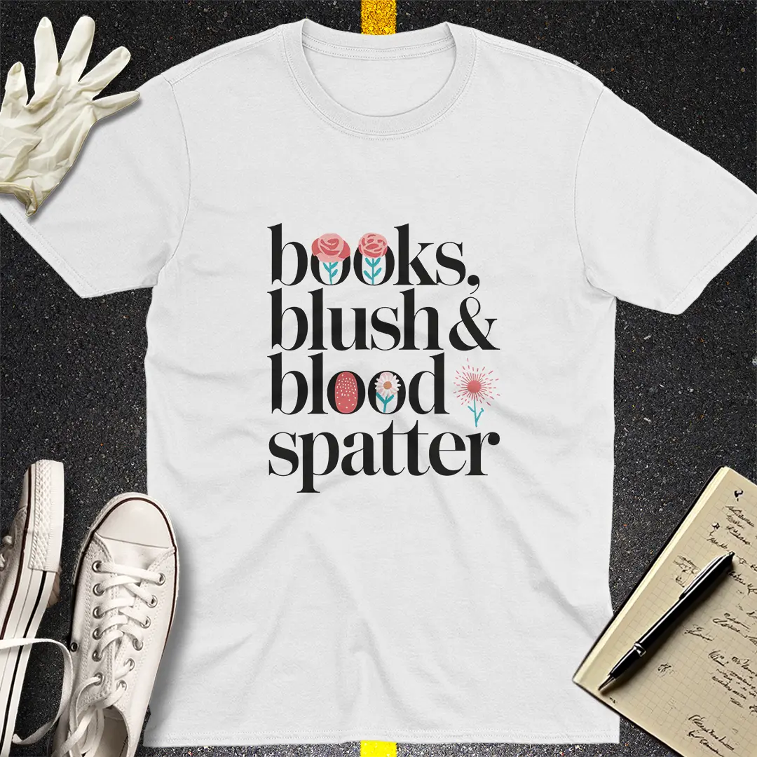 Crows Before Bros T-shirt - White