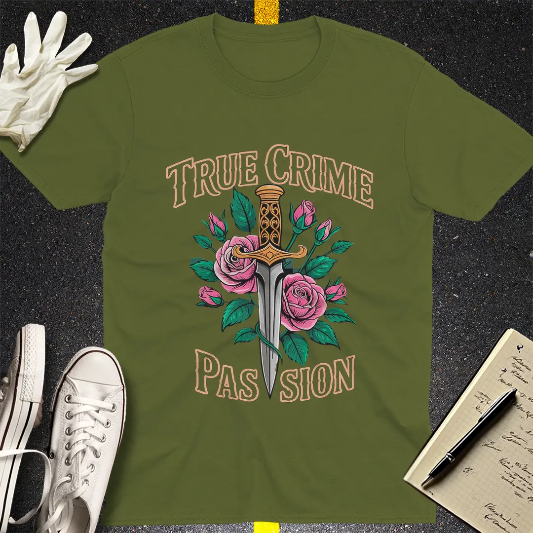Crows Before Bros T-shirt - Military Green