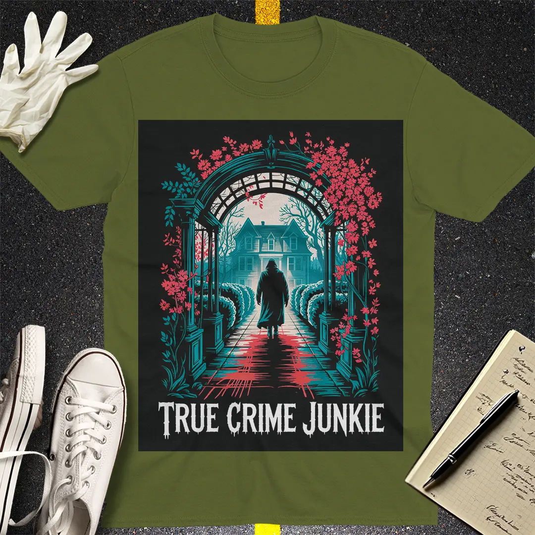 Crows Before Bros T-shirt - Military Green