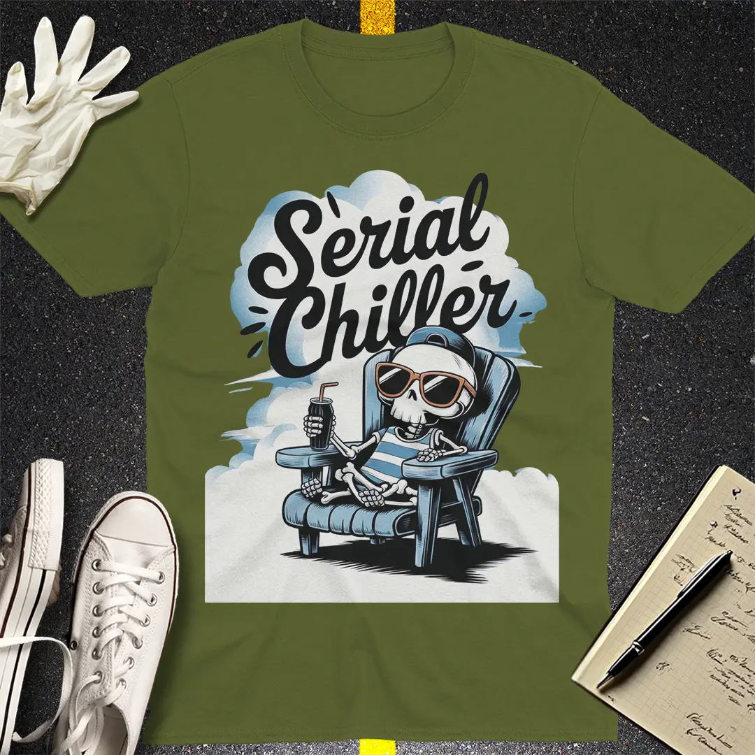 Crows Before Bros T-shirt - Military Green