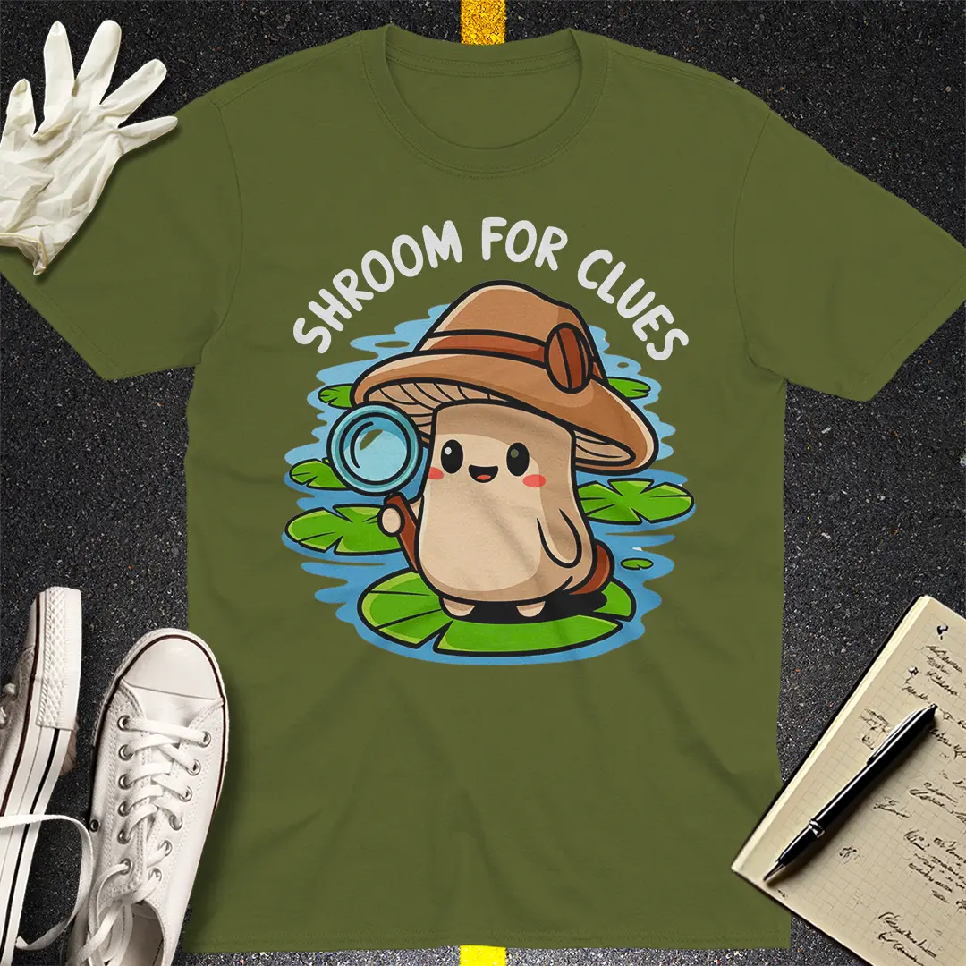 Crows Before Bros T-shirt - Military Green