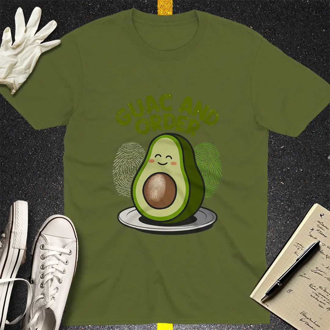 Crows Before Bros T-shirt - Military Green