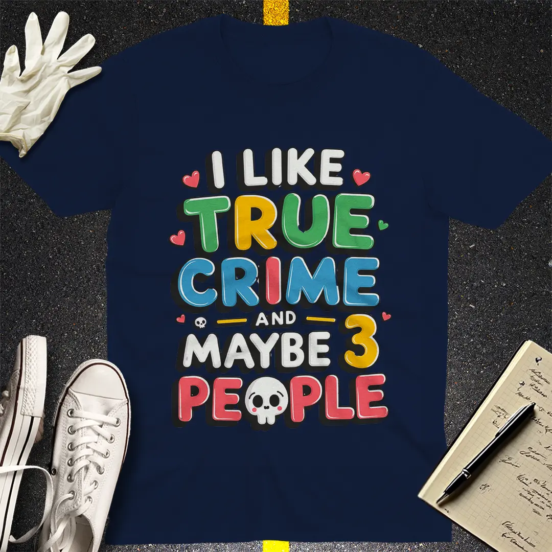 Crows Before Bros T-shirt - Navy