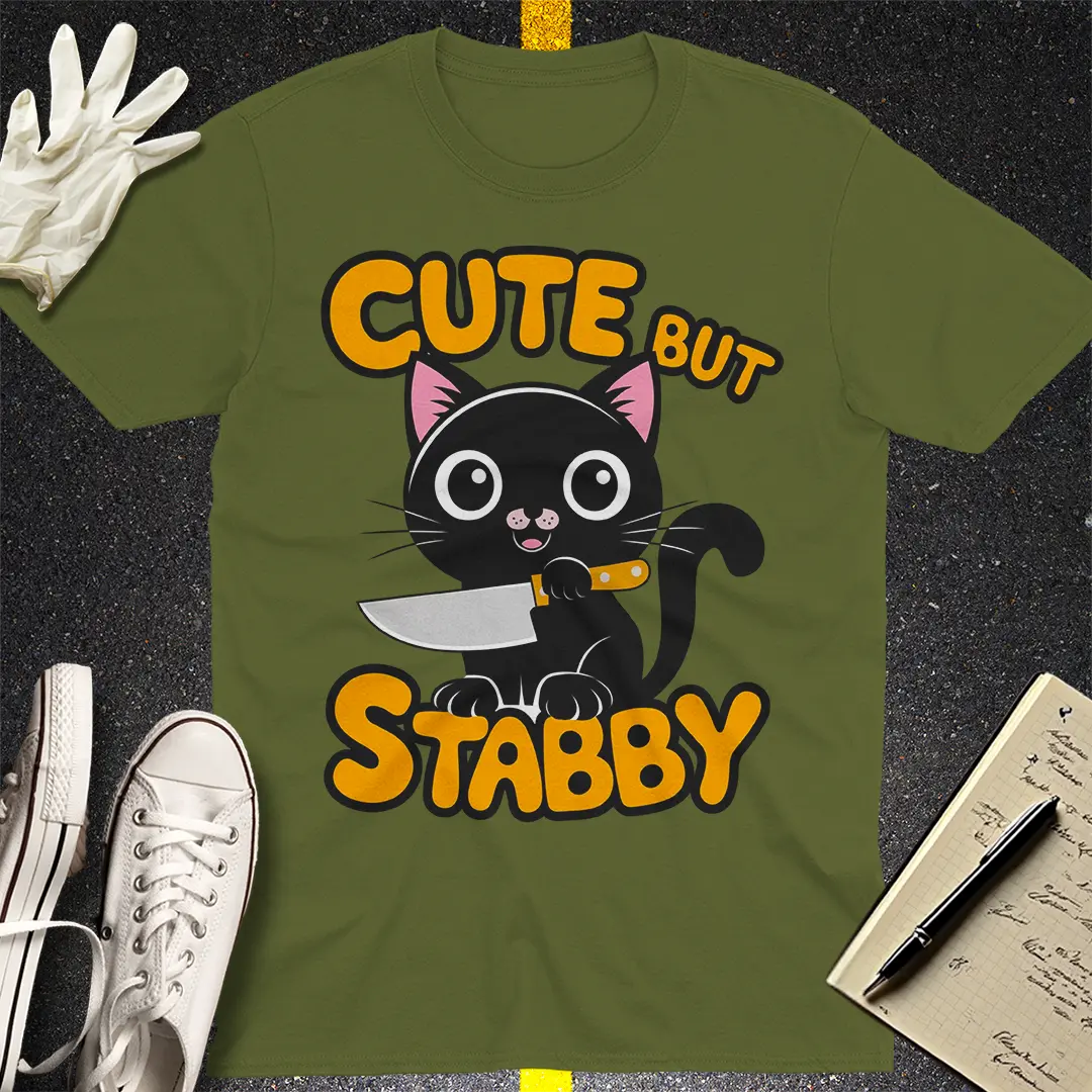 Crows Before Bros T-shirt - Military Green