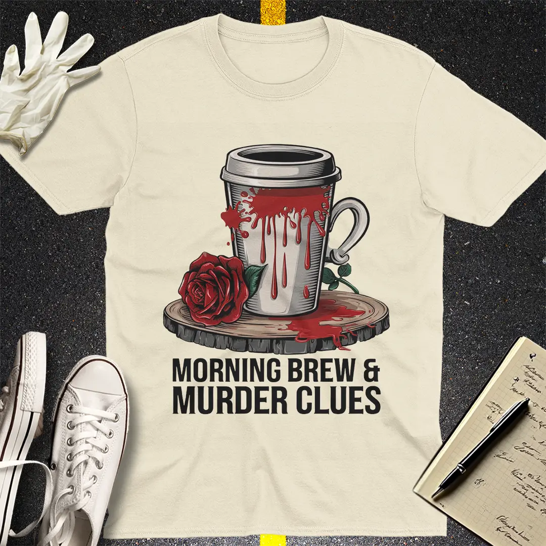 Crows Before Bros T-shirt - Natural