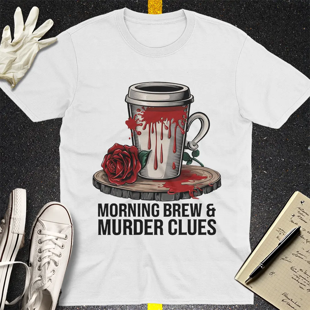 Crows Before Bros T-shirt - White