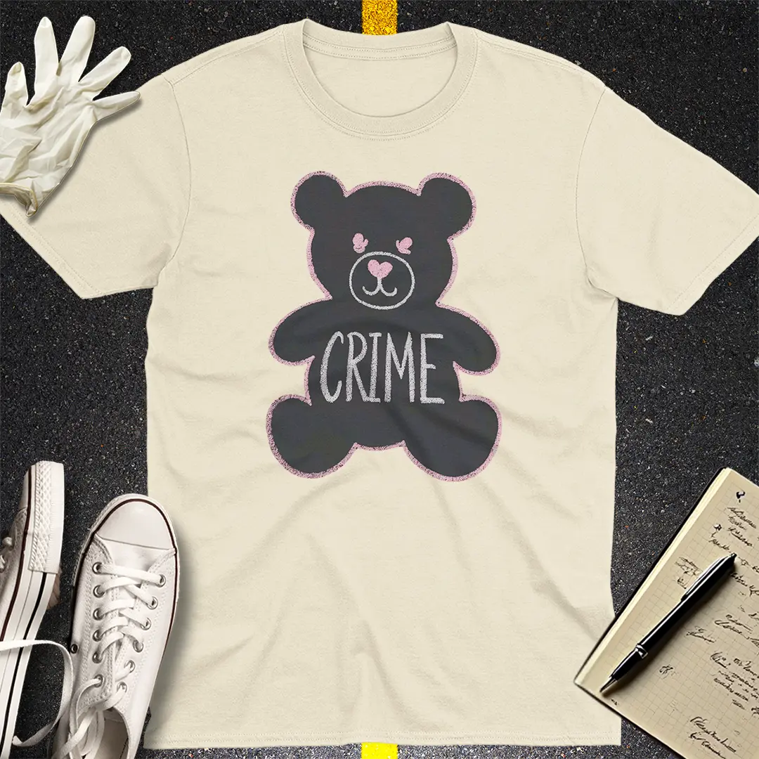 Crows Before Bros T-shirt - Natural