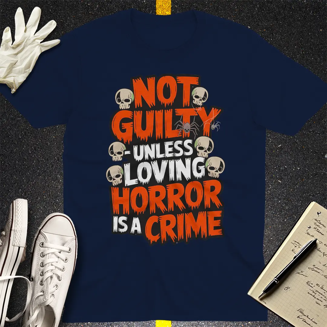 Crows Before Bros T-shirt - Navy