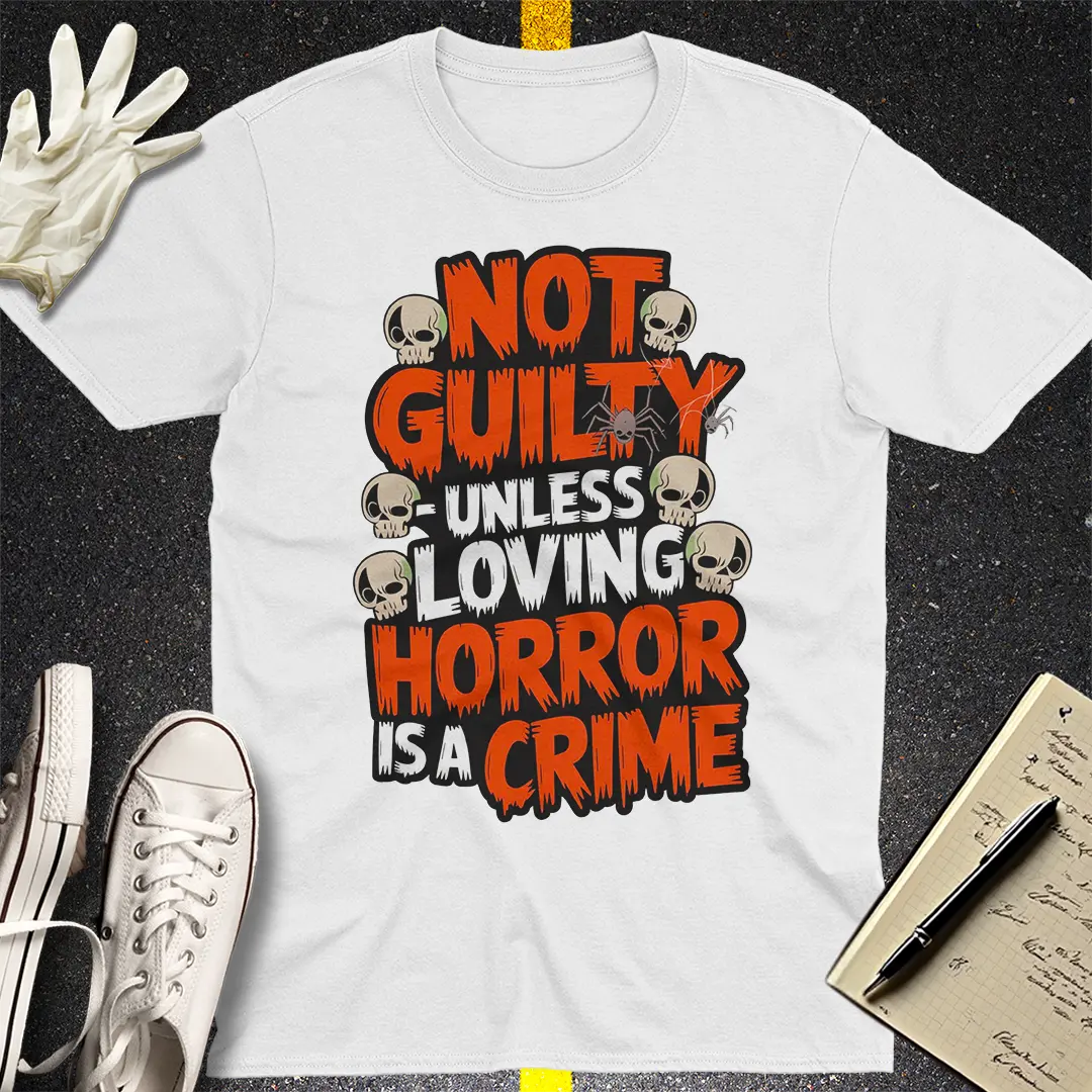 Crows Before Bros T-shirt - White