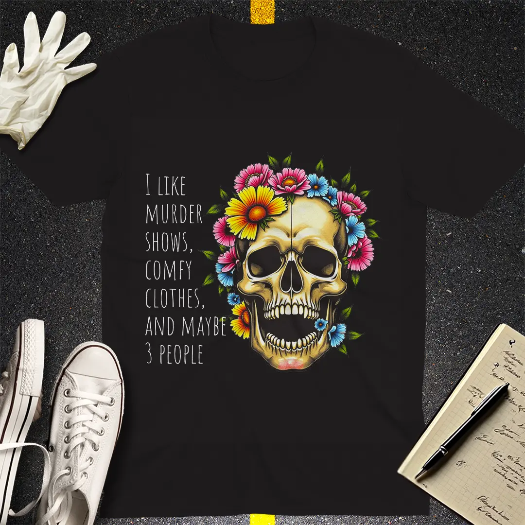 Crows Before Bros T-shirt - Black