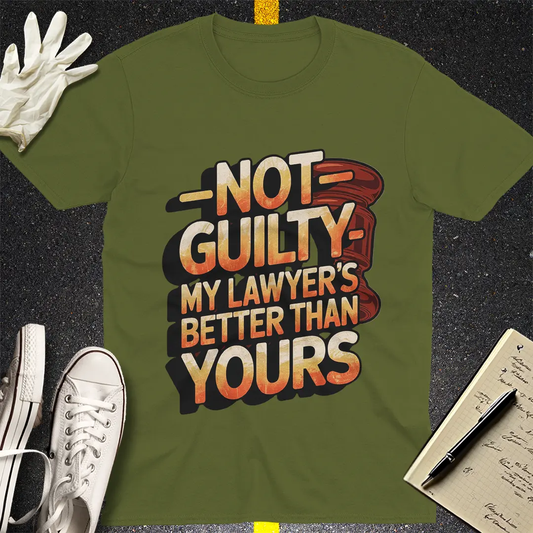 Crows Before Bros T-shirt - Military Green
