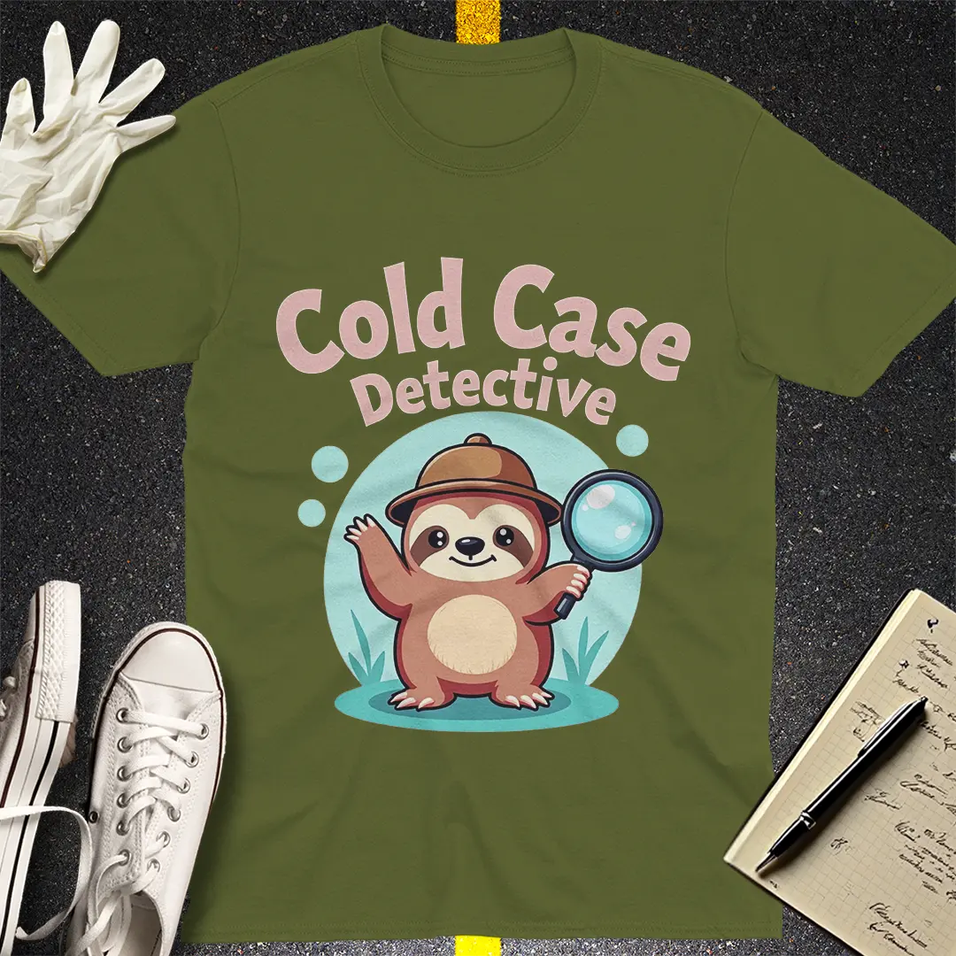 Crows Before Bros T-shirt - Military Green