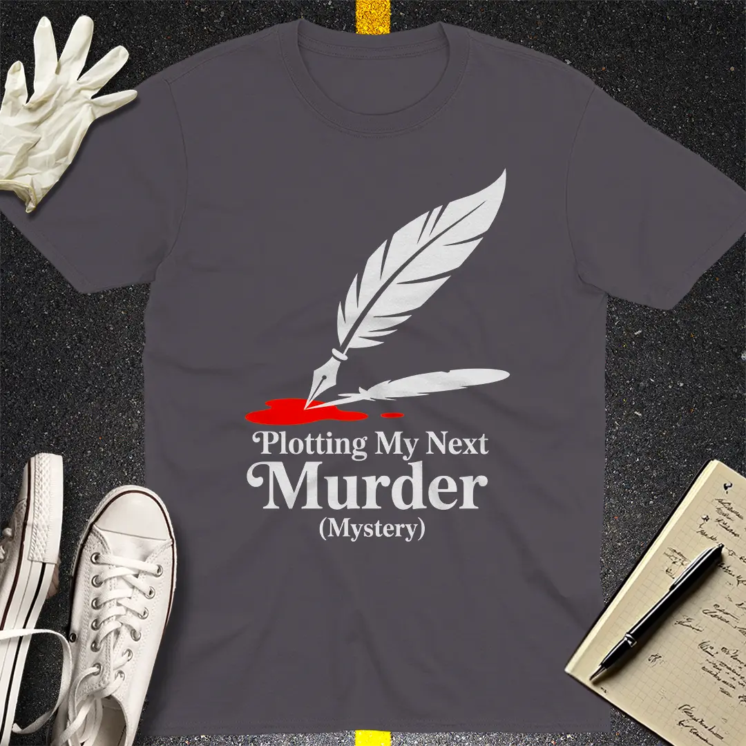Crows Before Bros T-shirt - Charcoal