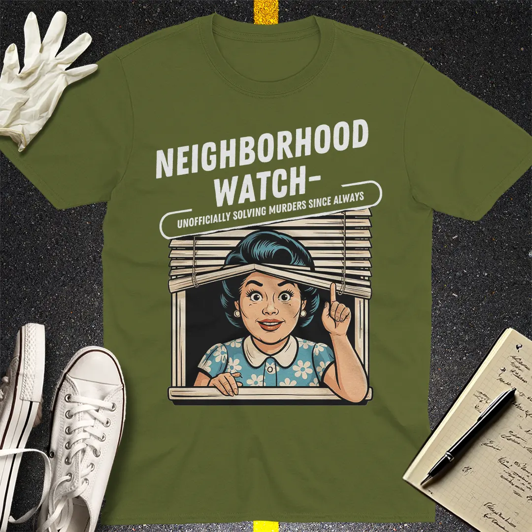 Crows Before Bros T-shirt - Military Green