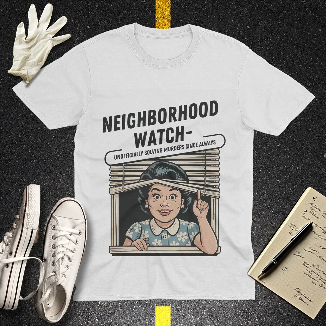 Neighborhood Watch T-Shirt - White