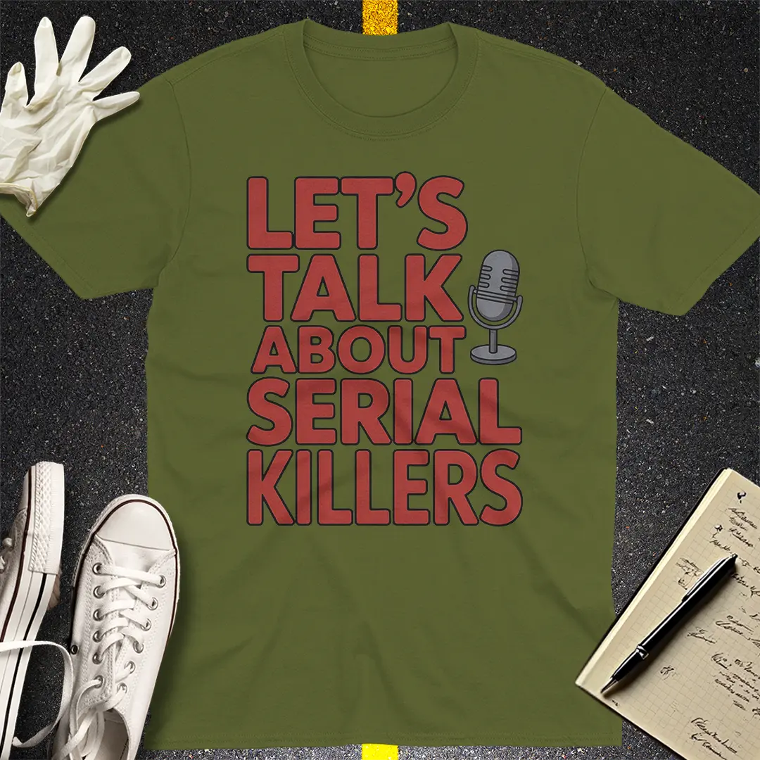 Crows Before Bros T-shirt - Military Green