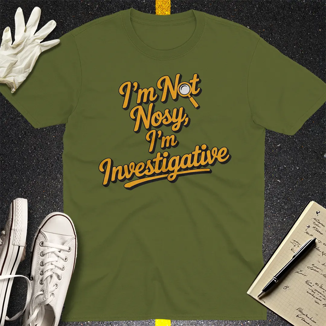 Crows Before Bros T-shirt - Military Green