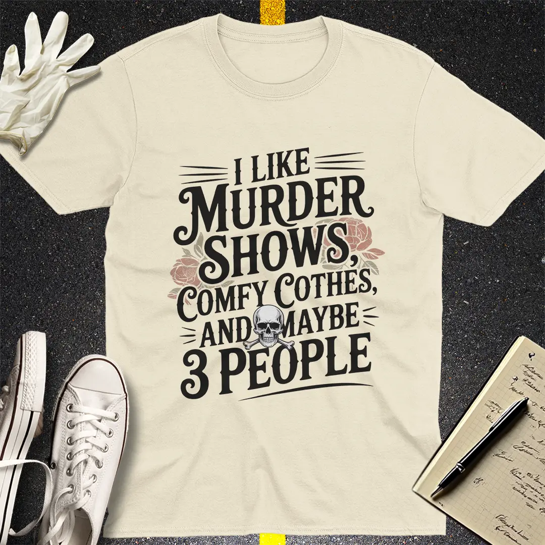 Crows Before Bros T-shirt - Natural