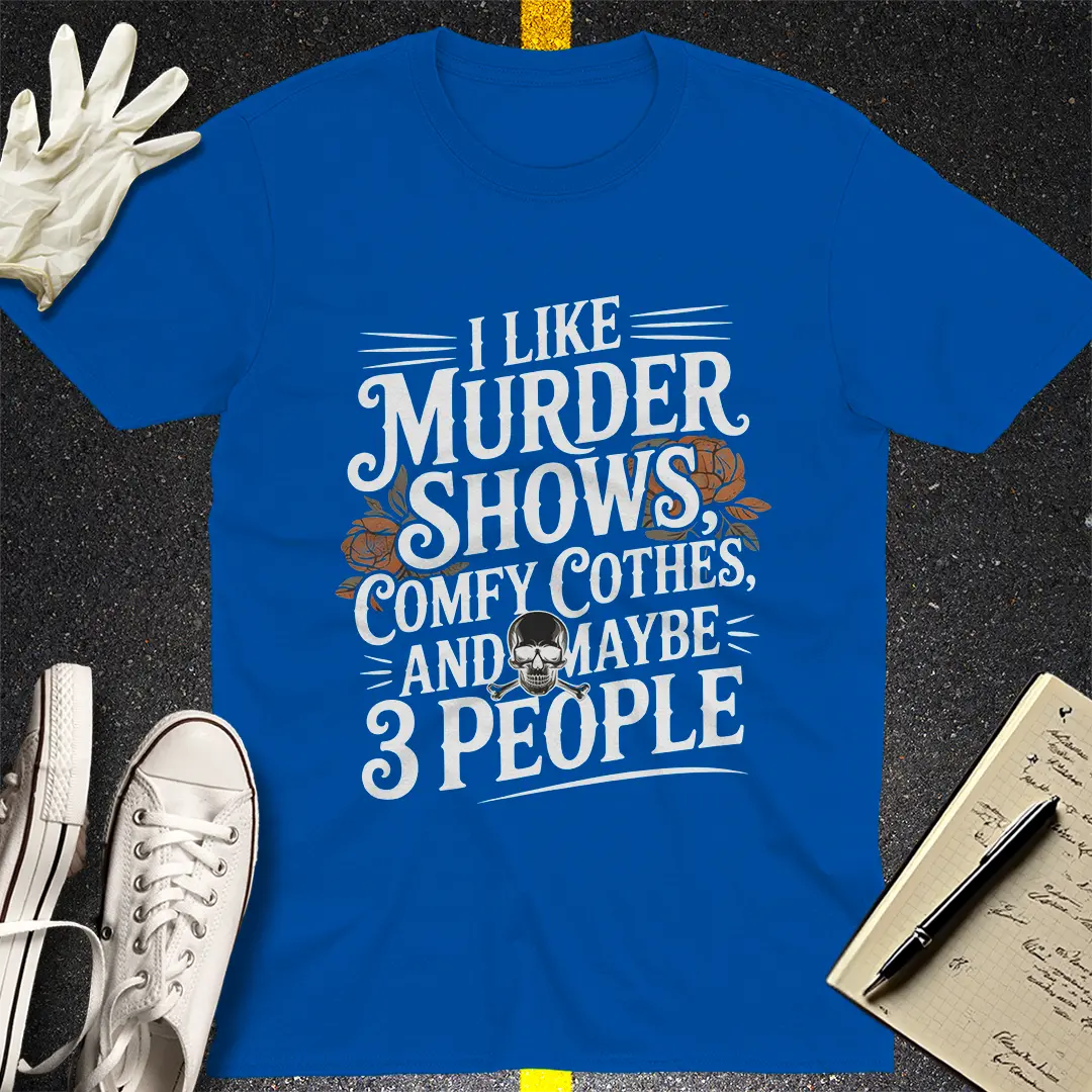 Crows Before Bros T-shirt - Royal