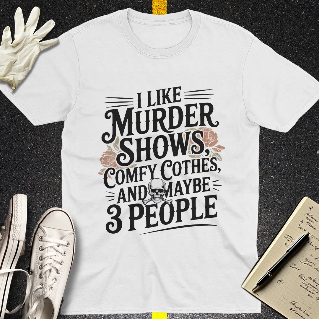 Crows Before Bros T-shirt - White