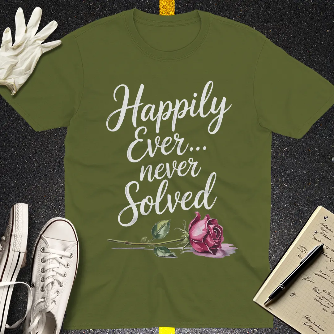 Crows Before Bros T-shirt - Military Green