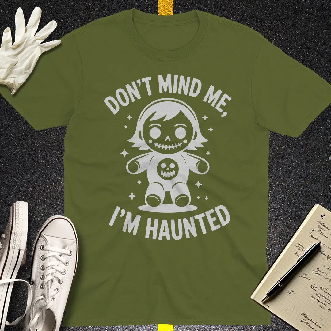 Crows Before Bros T-shirt - Military Green