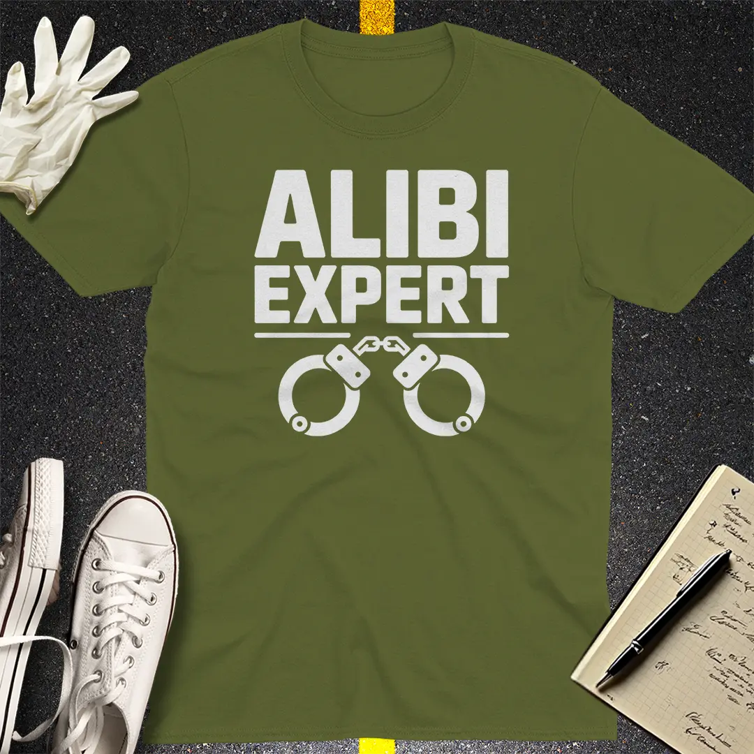Crows Before Bros T-shirt - Military Green