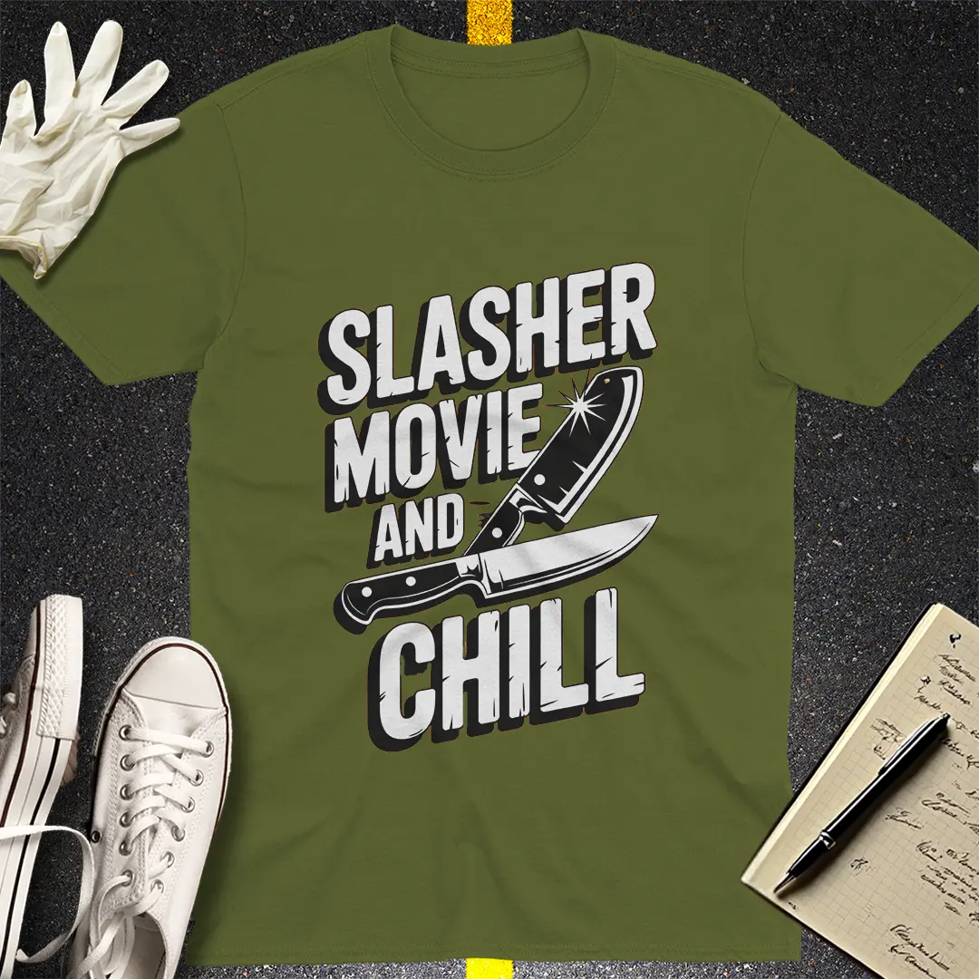 Crows Before Bros T-shirt - Military Green