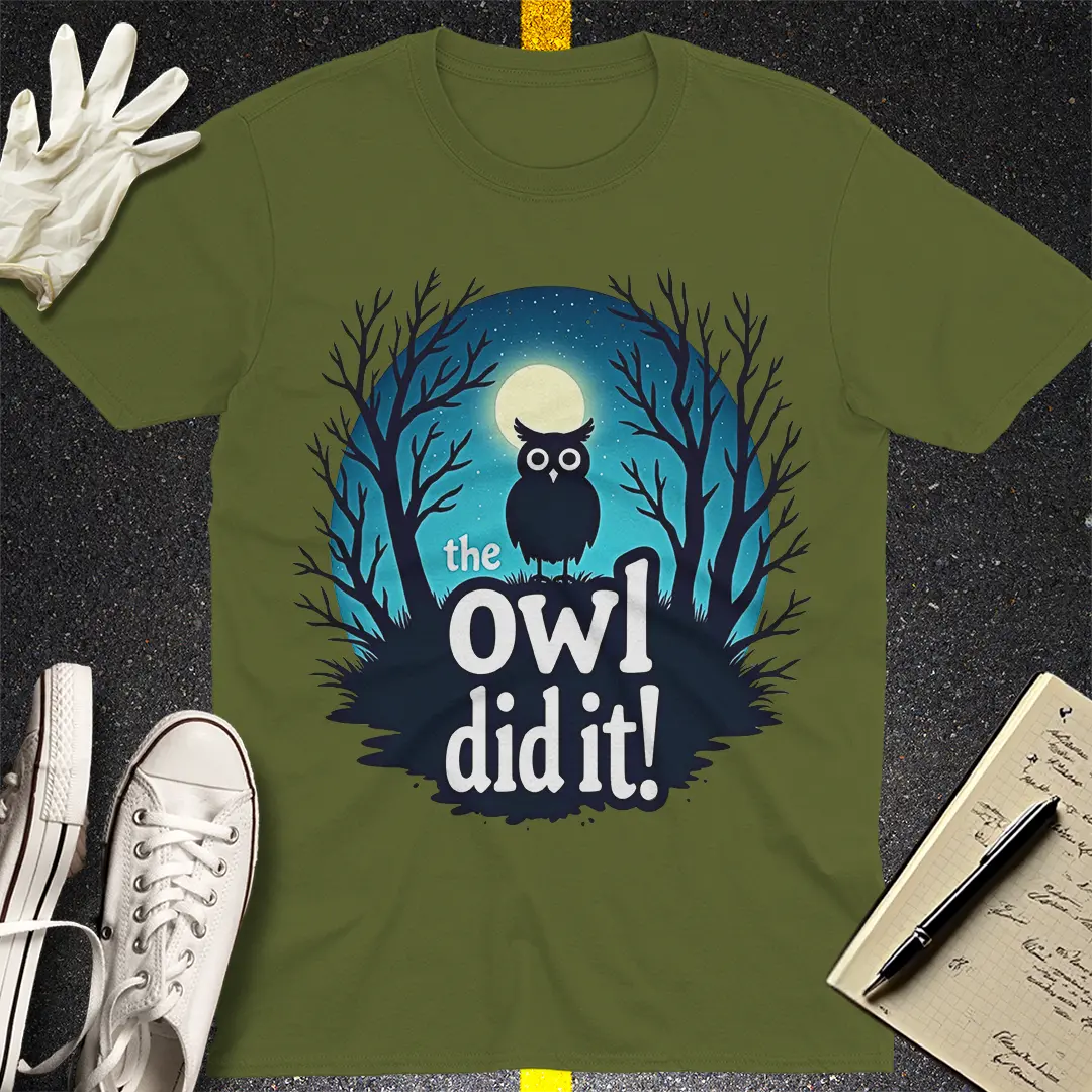 Crows Before Bros T-shirt - Military Green