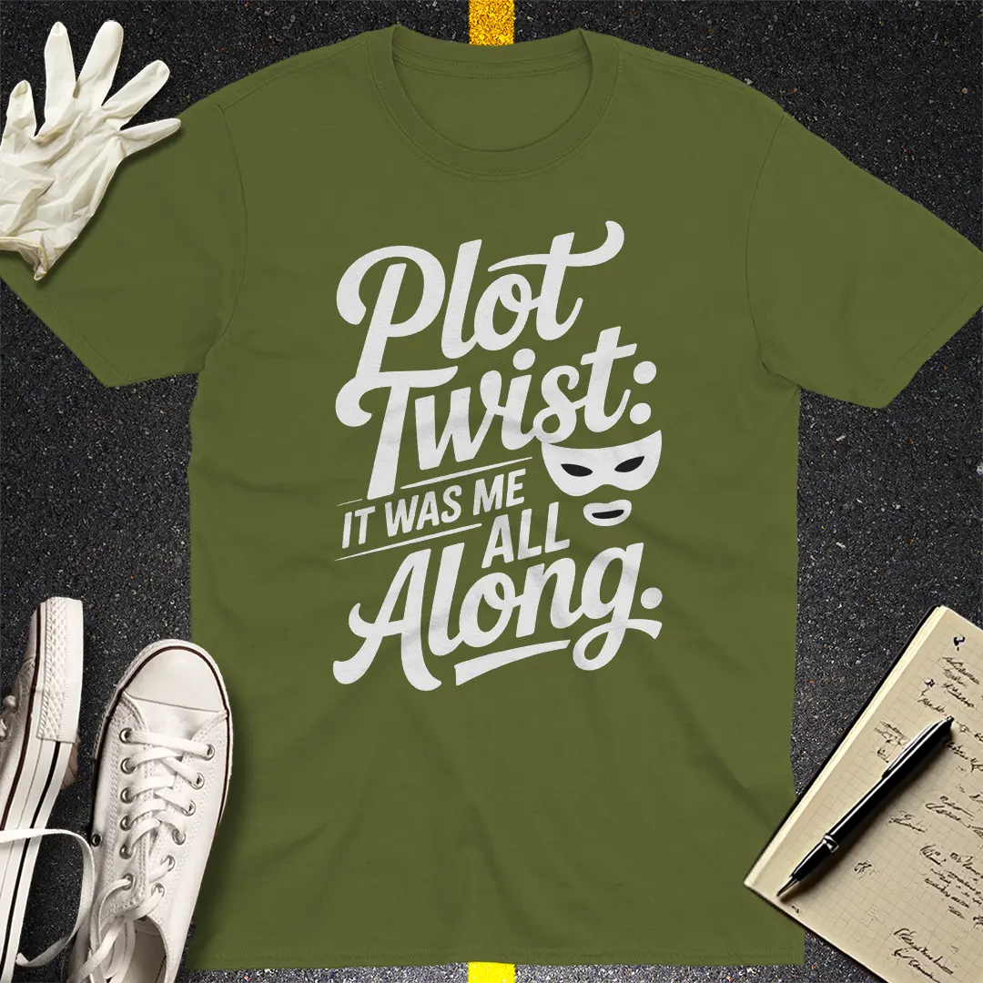 Crows Before Bros T-shirt - Military Green