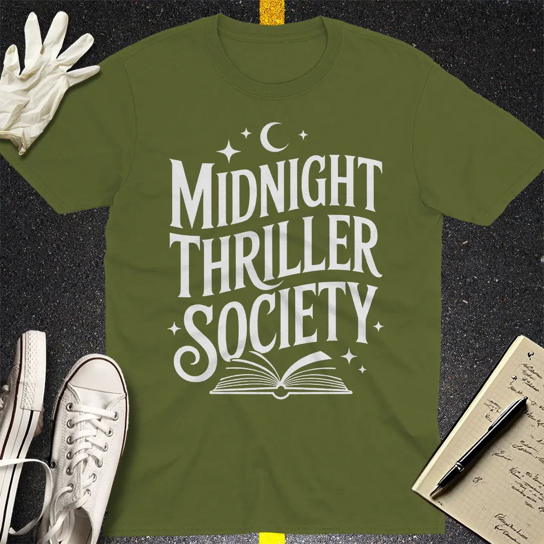 Crows Before Bros T-shirt - Military Green
