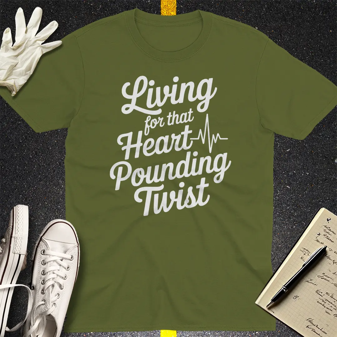 Crows Before Bros T-shirt - Military Green
