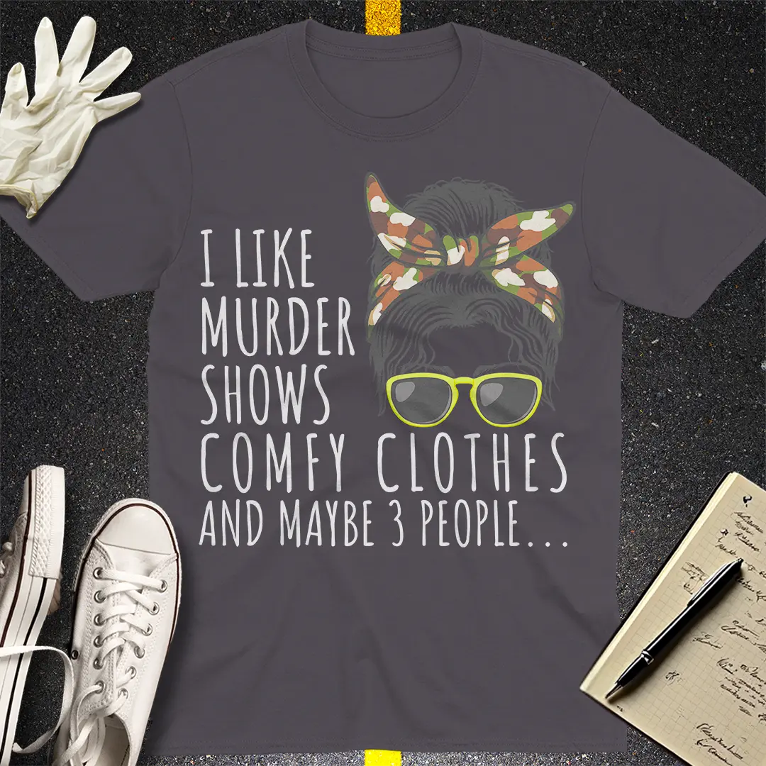 Crows Before Bros T-shirt - Charcoal