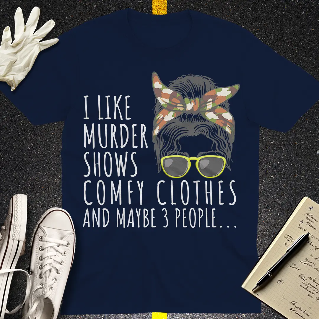 Crows Before Bros T-shirt - Navy