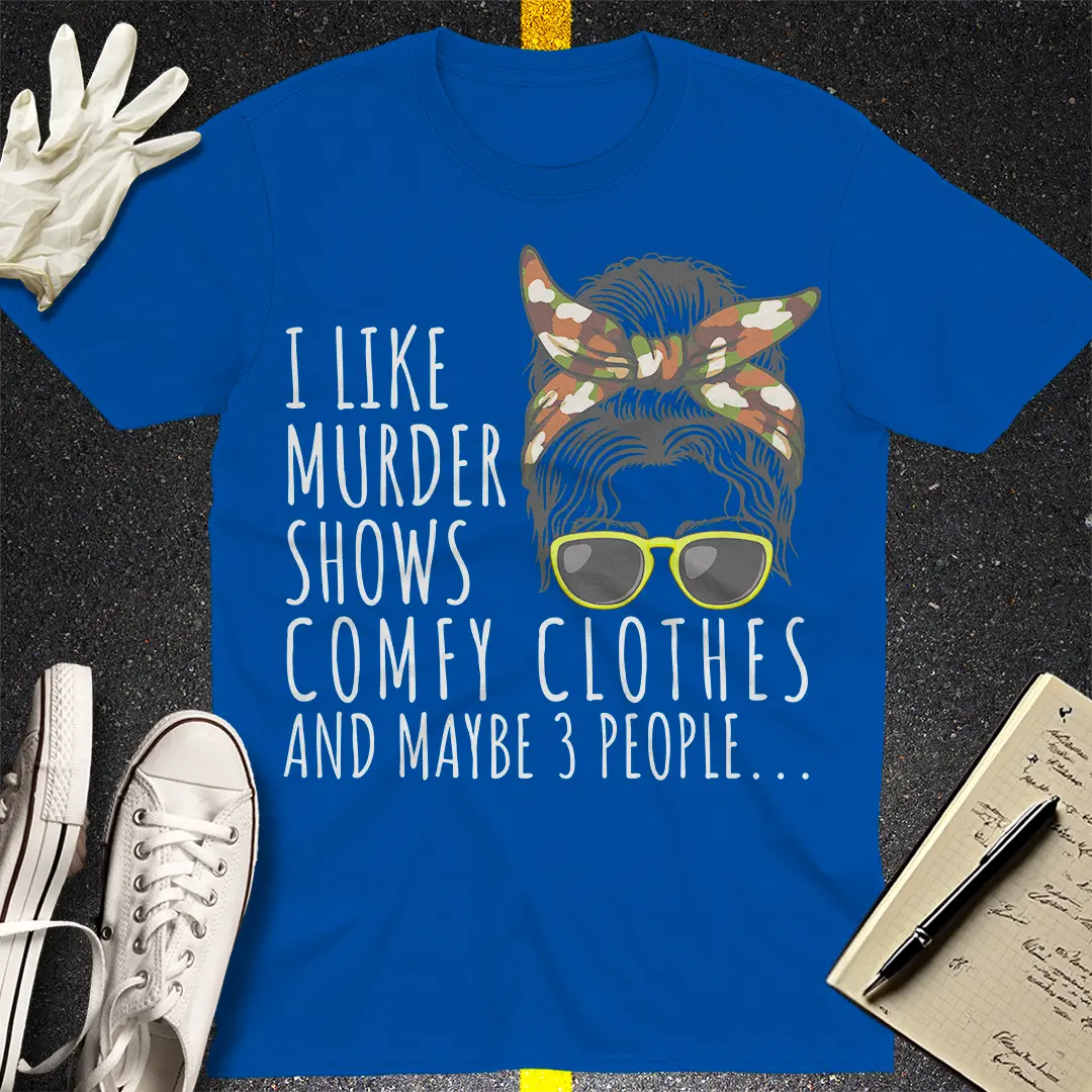Crows Before Bros T-shirt - Royal