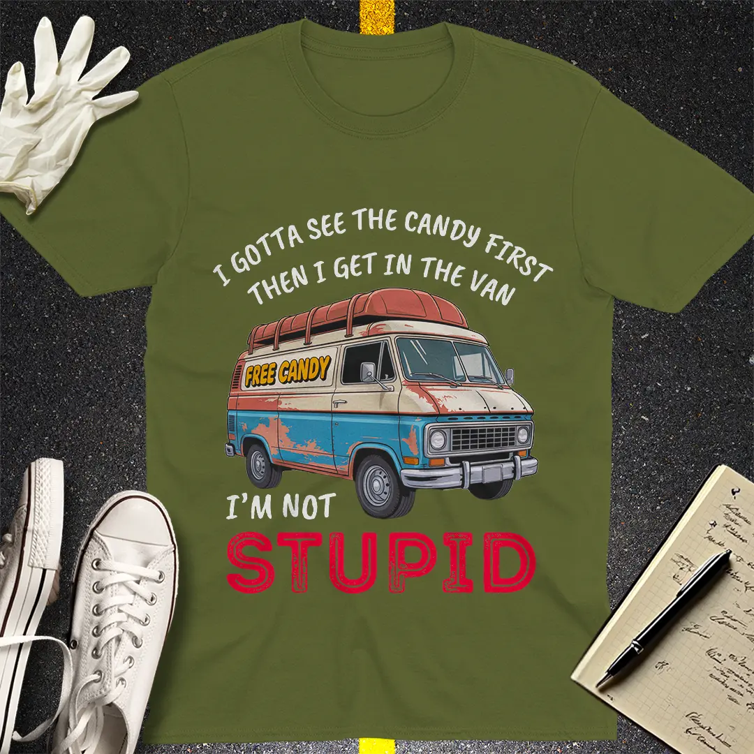 Crows Before Bros T-shirt - Military Green