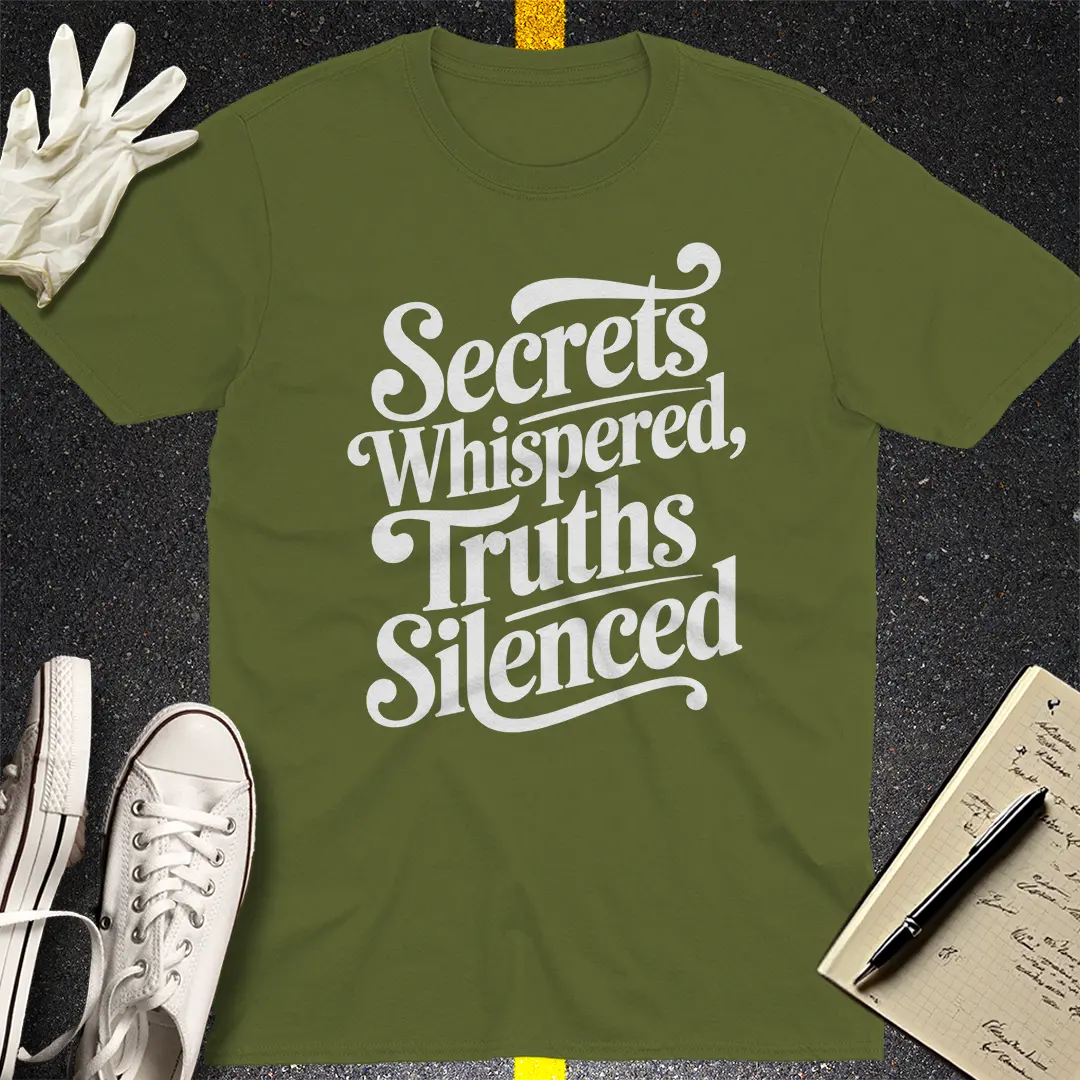 Crows Before Bros T-shirt - Military Green