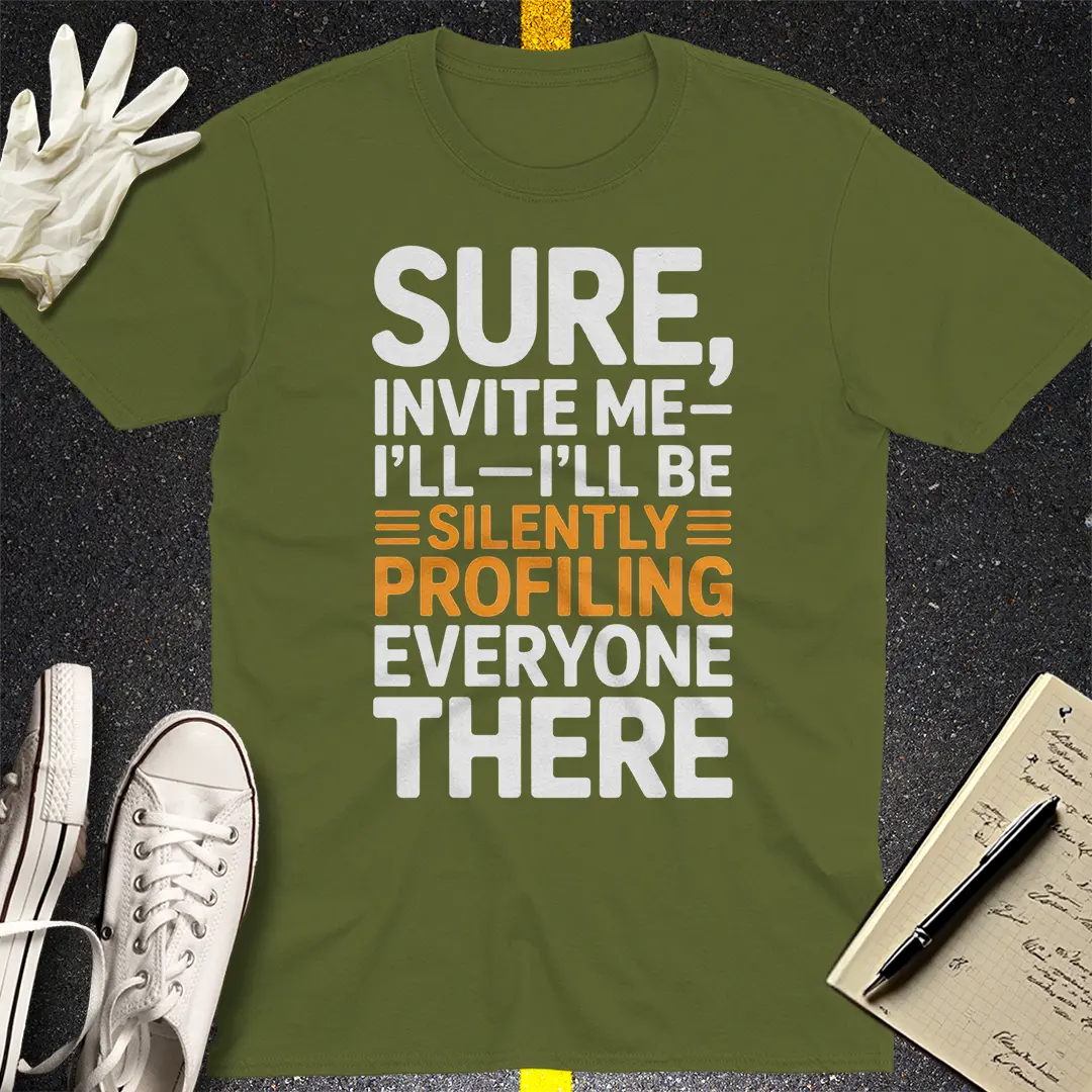 Crows Before Bros T-shirt - Military Green