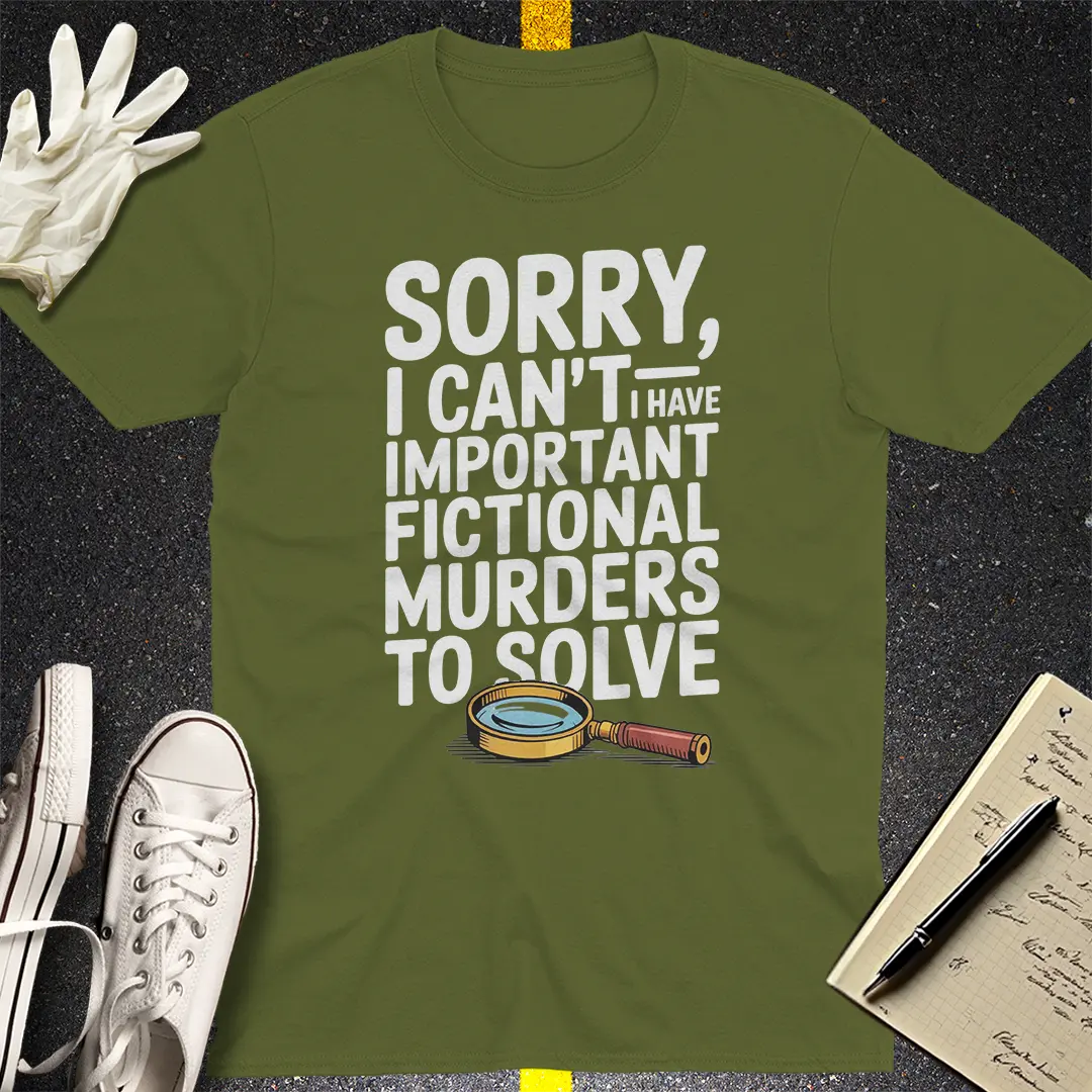 Crows Before Bros T-shirt - Military Green