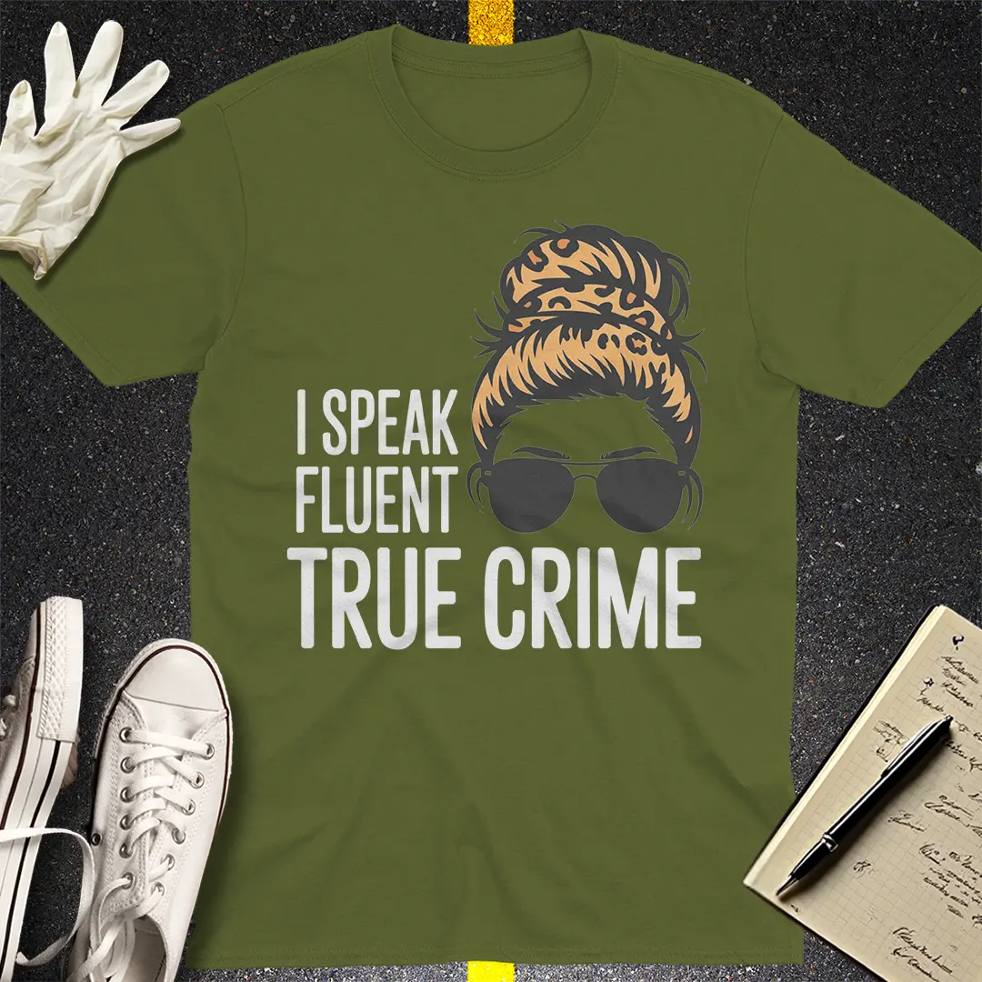 Crows Before Bros T-shirt - Military Green