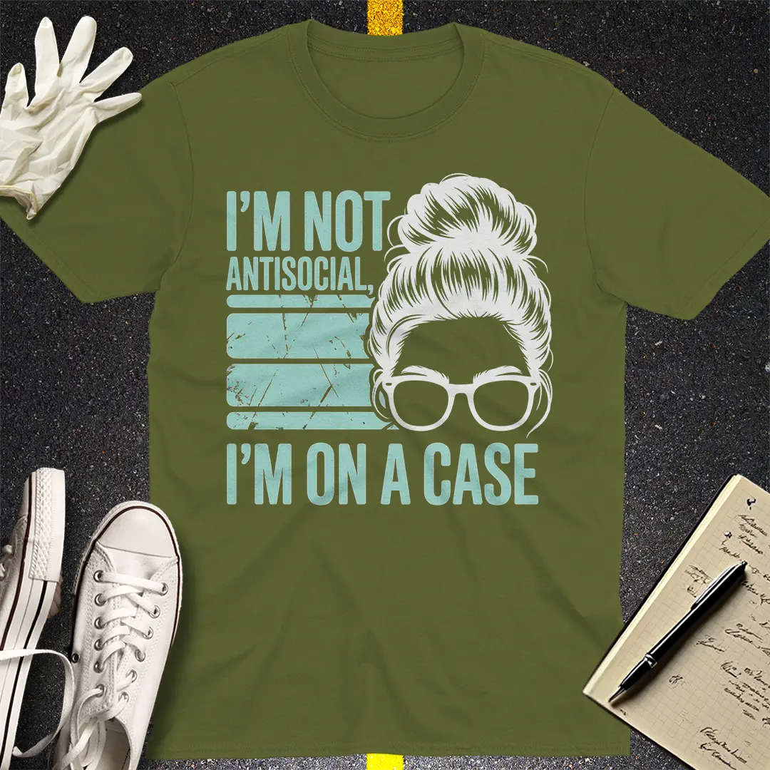 Crows Before Bros T-shirt - Military Green