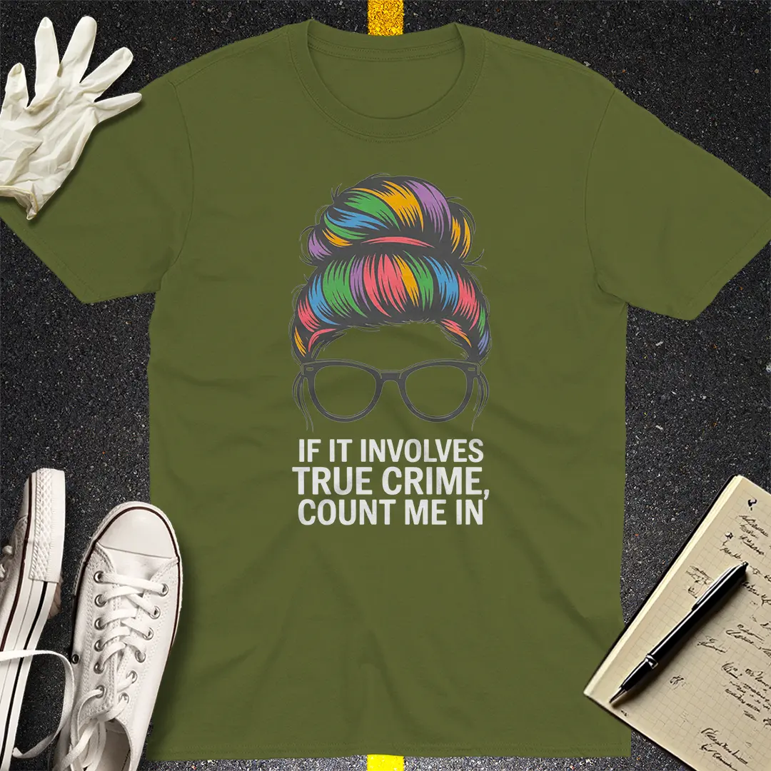 Crows Before Bros T-shirt - Military Green