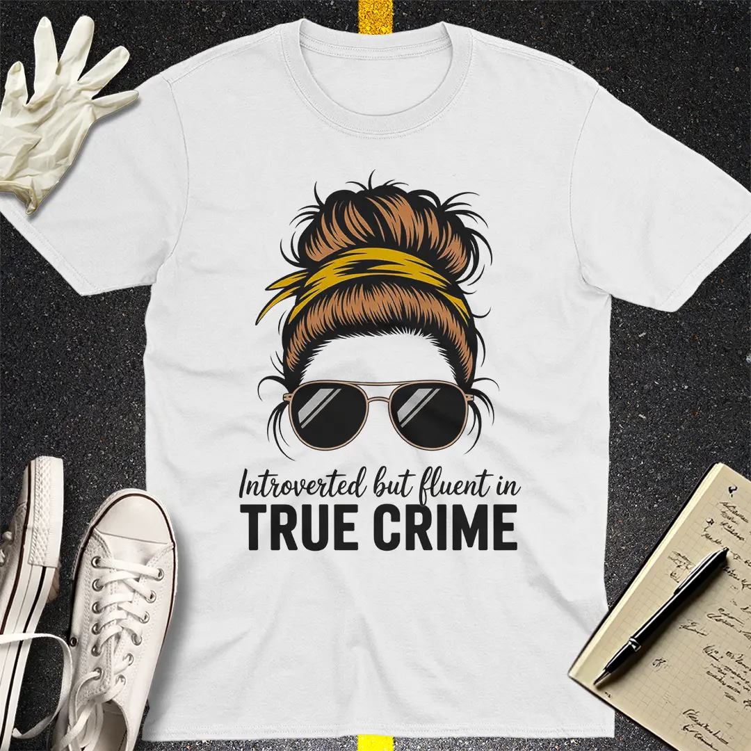 Crows Before Bros T-shirt - White