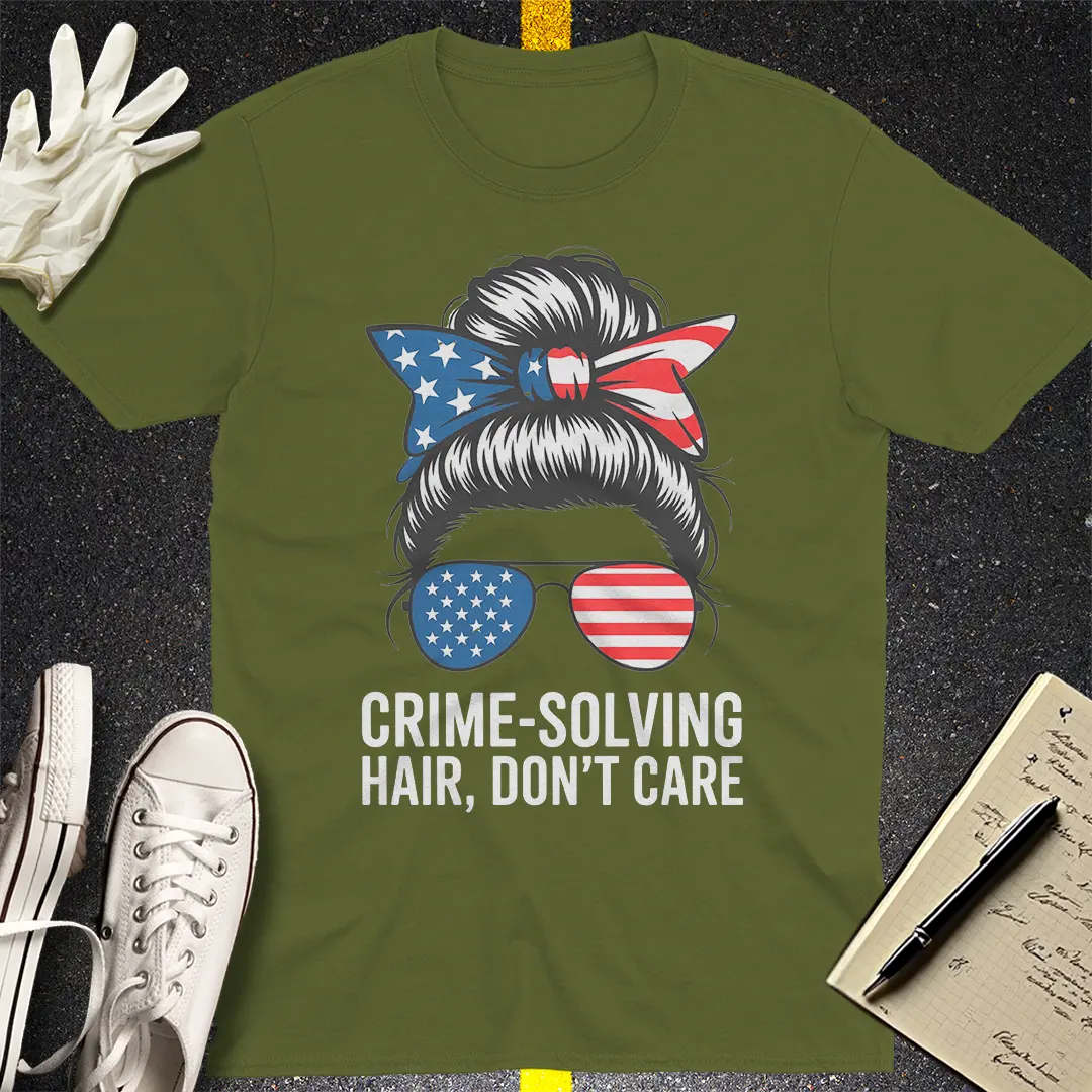 Crows Before Bros T-shirt - Military Green
