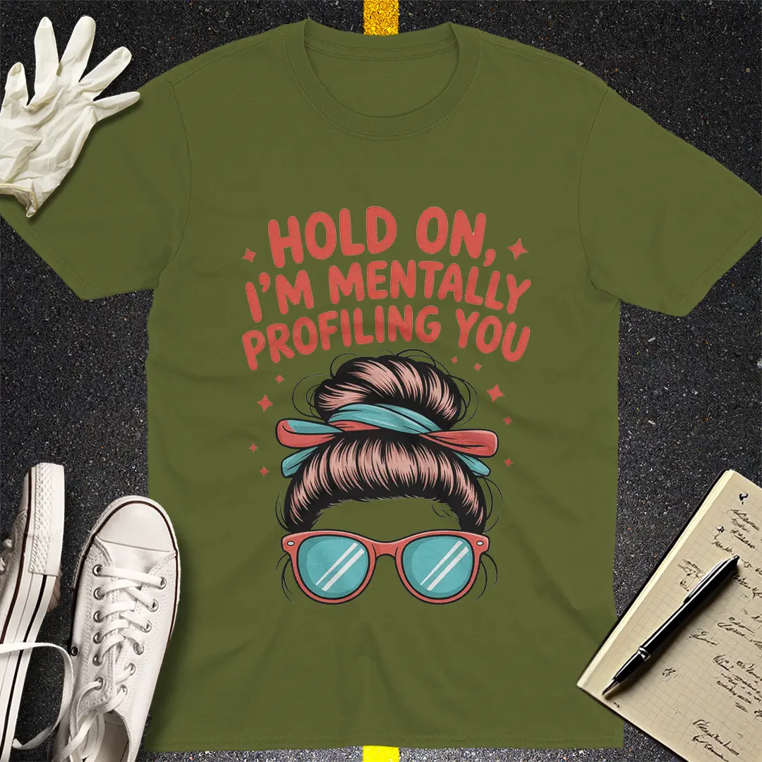 Crows Before Bros T-shirt - Military Green
