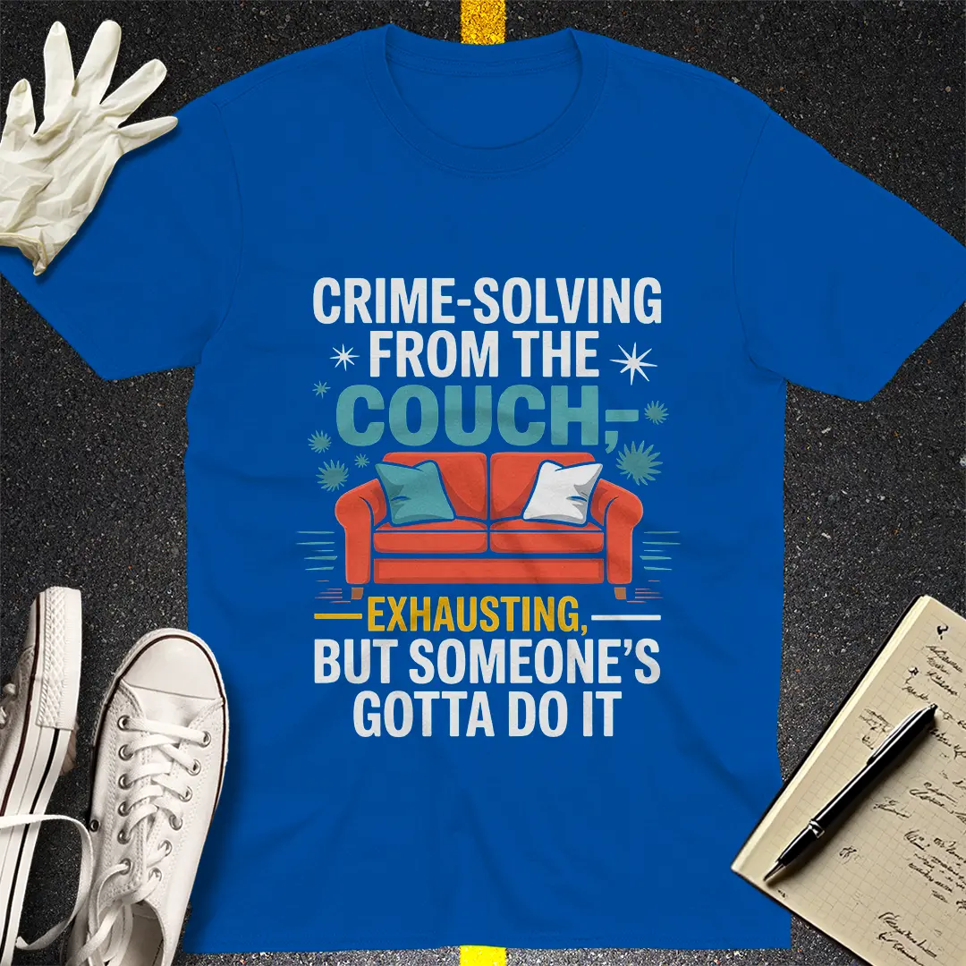 Crows Before Bros T-shirt - Royal