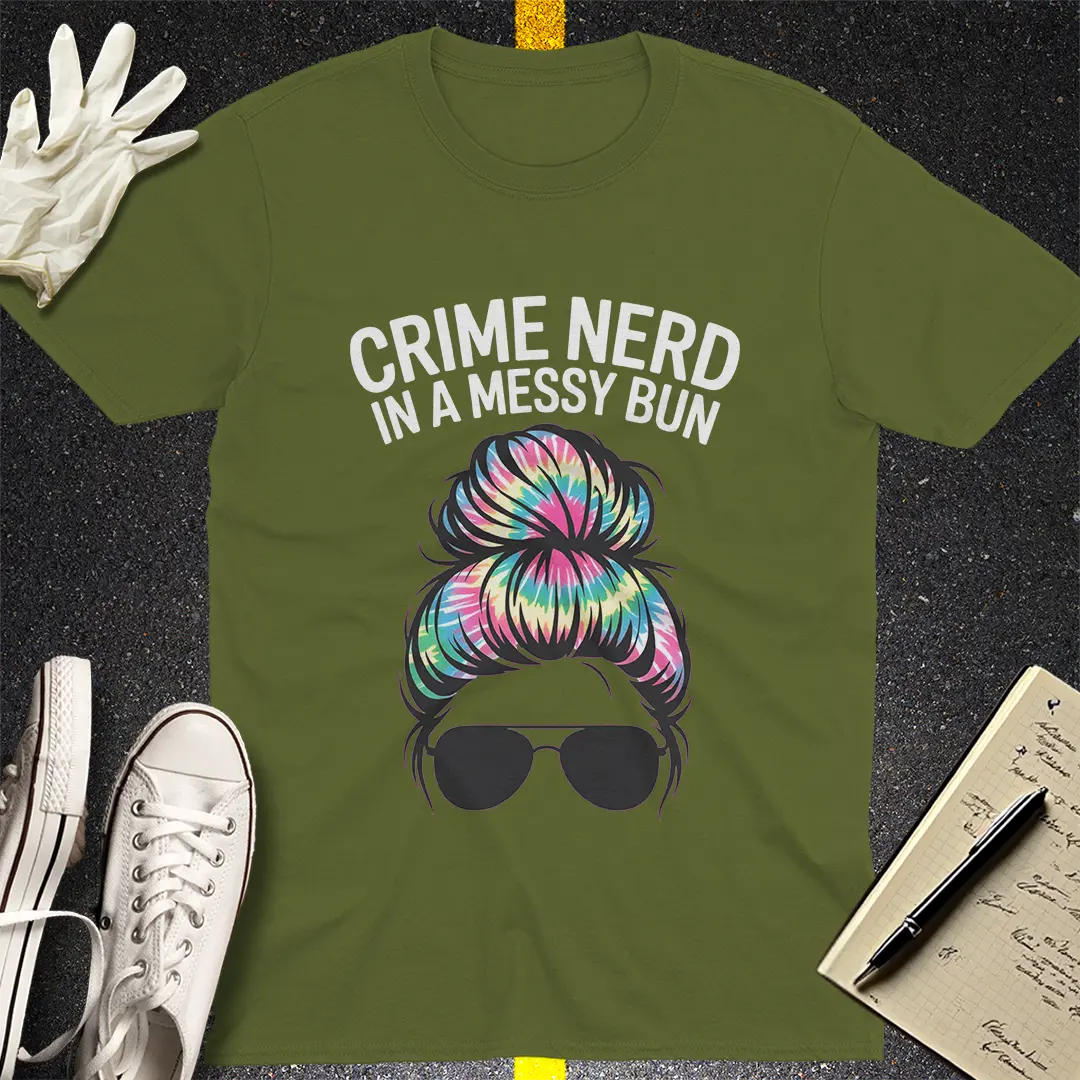 Crows Before Bros T-shirt - Military Green