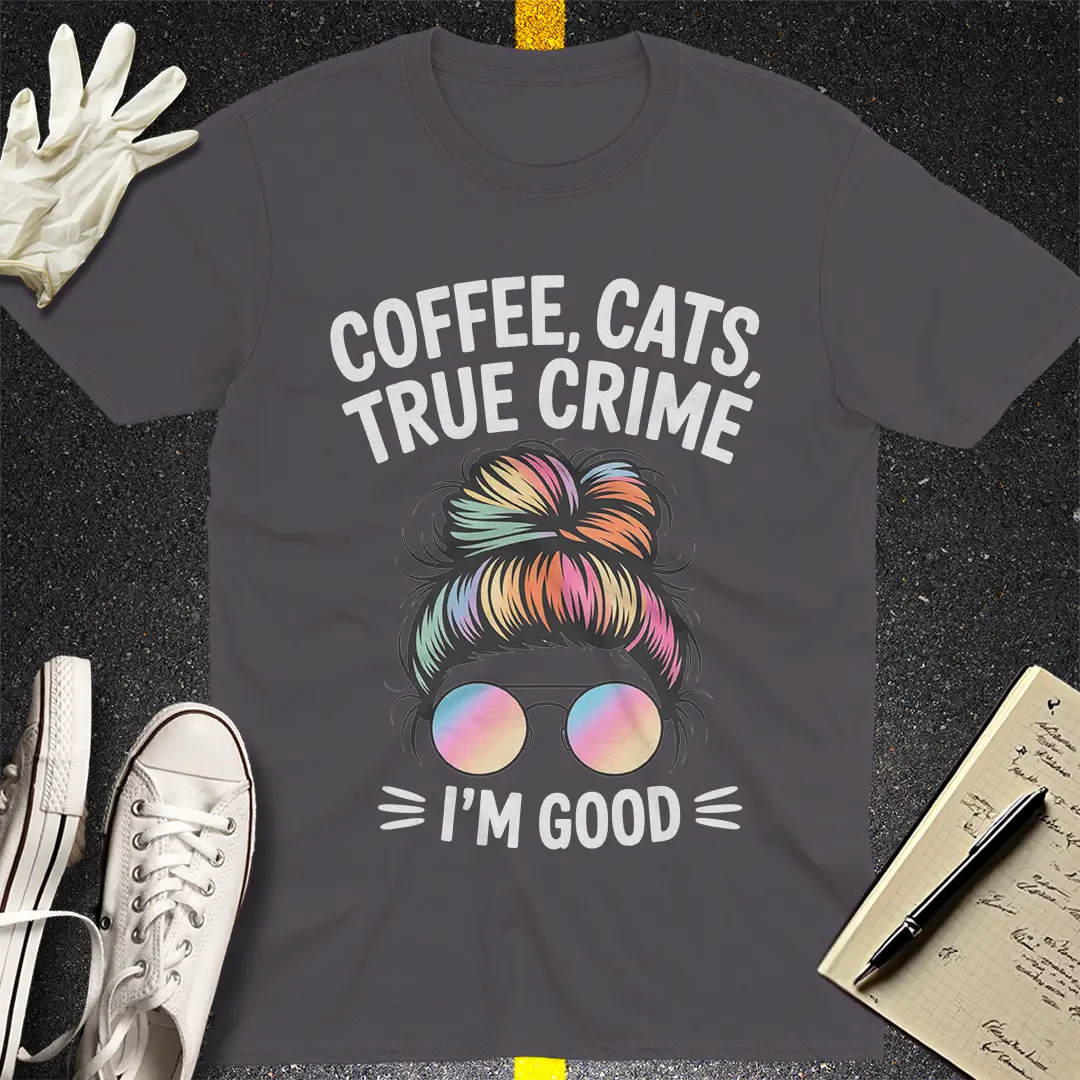 Crows Before Bros T-shirt - Charcoal
